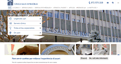 Desktop Screenshot of clinicasalus.org